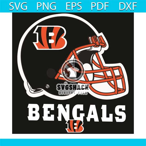 Logo Cincinnati Bengals Helmet Svg, Sport Svg, Helmet Svg, C | Inspire ...