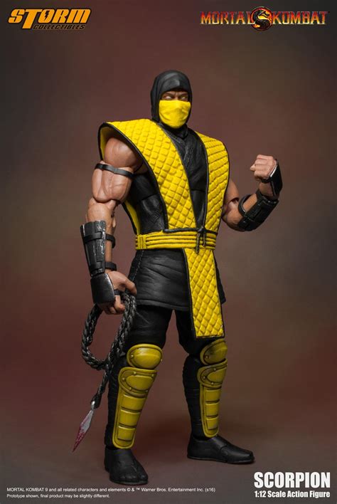 Storm Collectibles Mortal Kombat Scorpion Figure Revision Images The Toyark News