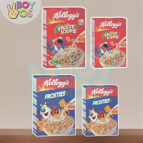 Clearance Kellogg S Froot Loops Frosties Cereal G G Shopee