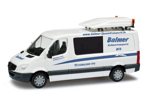 Herpa Mercedes Benz Sprinter BF3 Balmer 090490