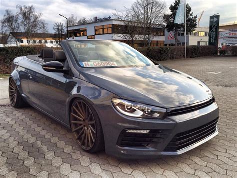 Volkswagen Eos With Scirocco Front And R36 Engine Coming To Worthersee