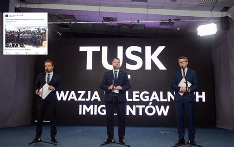 Nowy spot PiS Tusk inwazja nielegalnych migrantów