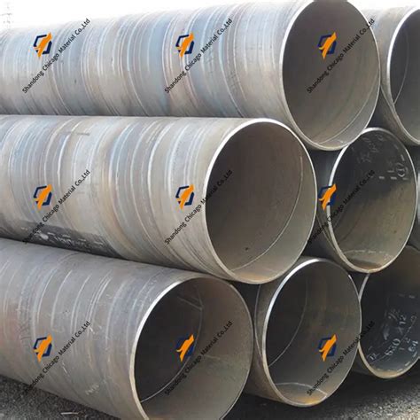 API 51 Oil Gas Pipeline SSAW Carbon Steel Pipe Welded Spiral Pipe