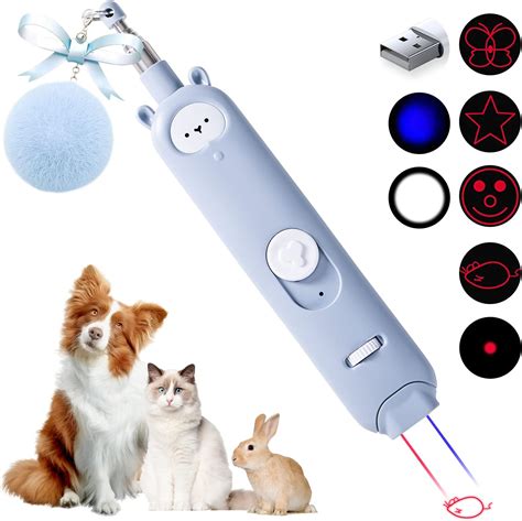 Gochanmon Cat Laser Toys 2 In 1 Laser Pointer Cat Toys