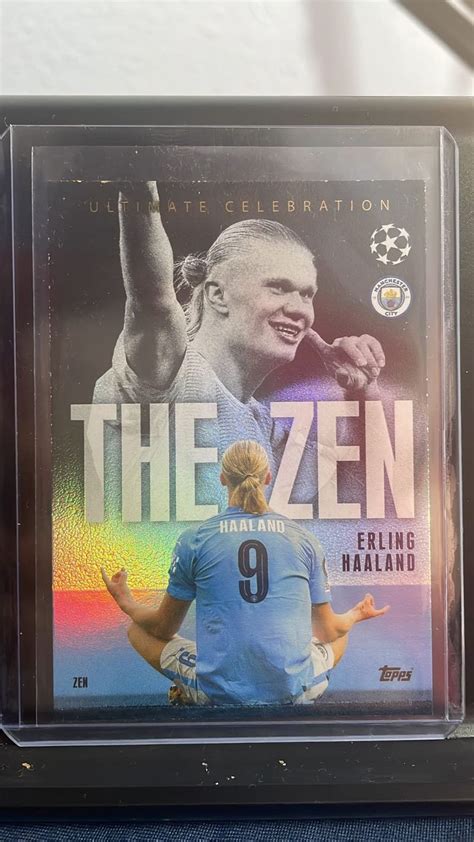 Erling Haaland The Zen Ultimate Celebration Mundofutbol Cards Store