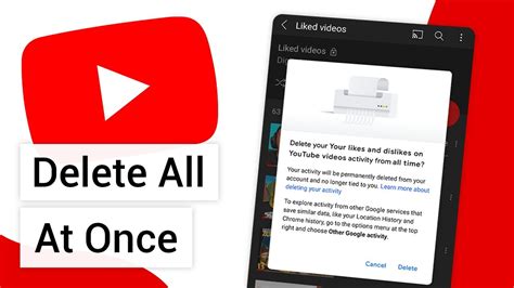 How To Delete All Liked Videos From Youtube At Once 2022 YouTube