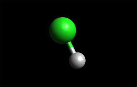 HCl - Hydrochloric Acid Molecule