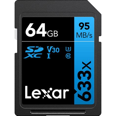 Lexar Gb Professional X Uhs I Sdxc Memory Card