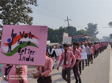 वोटिंग के लिए लोगों को प्रेरित किया बोले लोकतंत्र बेहतर हो इसलिए जरूर करें मतदान Voter