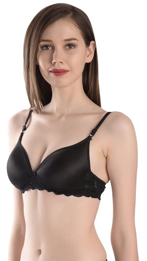 Cotton Black Premium Quality Padded Bra Soft Padded Cup At Rs 90 Piece