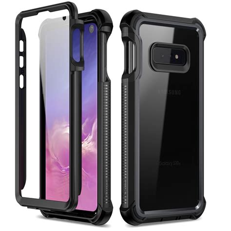 Dexnor Clear Case For Samsung Galaxy S10e Rugged 360 Full Body