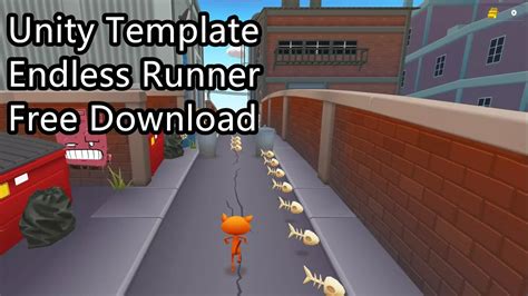 Unity Template Endless Runner Free Downloadable Youtube