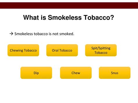 Smokeless Tobacco 101 © Stanford University Ppt Download