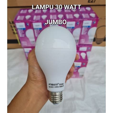 Jual BOHLAM LED JUMBO 30 WATT LAMPU HEMAT ENERGI 88 SUPER TERANG