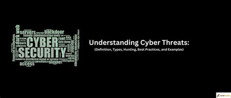 Understanding Cyber Threats Definition Types Hunting Best Practices