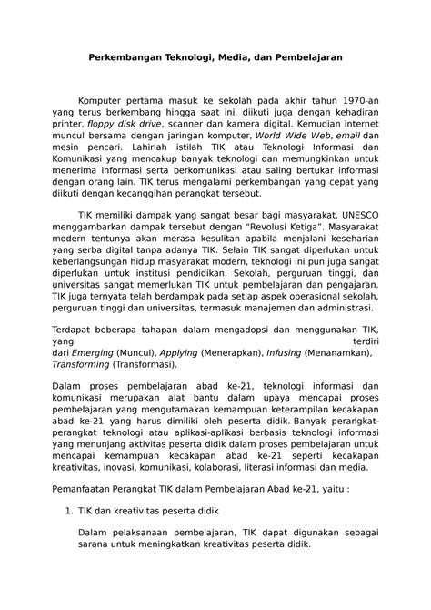 Dampak Negatif Tik 10