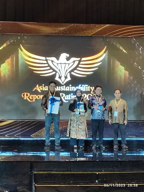 UB Raih Gold Rank Dalam Ajang Asia Sustainability Reporting Rating