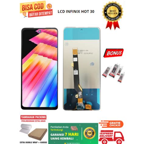 Jual LCD INFINIX HOT 30 X6831 FULLSET TOUCHSCREEN ORIGINAL Shopee