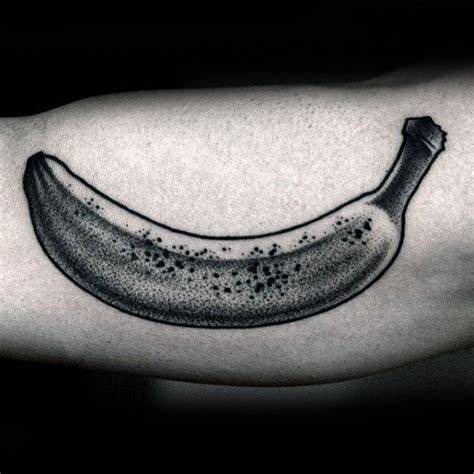 40 Banana Tattoo Designs For Men - Fruit Ink Ideas