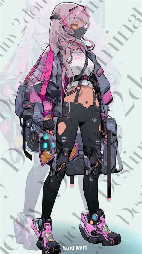 Cyberpunk fashion adopt by Destiny2Dominator on DeviantArt