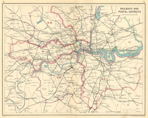 South London Tram Map