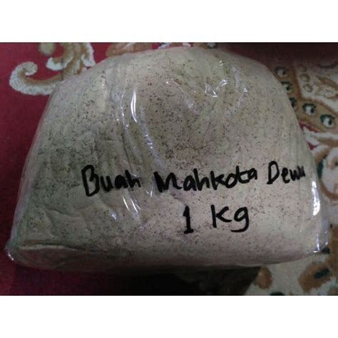 Jual Serbuk Buah Mahkota Dewa Kg Shopee Indonesia