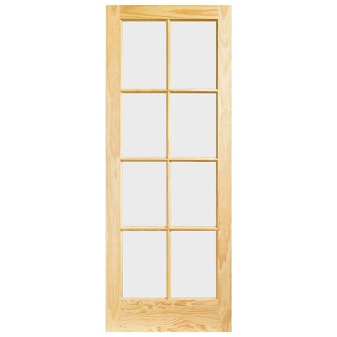 Liberty Doors Internal Clear Pine Unfinished Sa Obscure Glass Door At