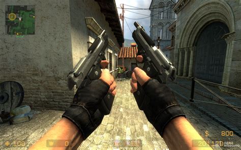 Dual Elites Reskin For Counter Strike Source