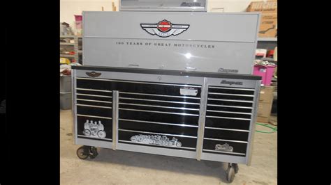 Harley Davidson 100th Anniversary Snap On Tool Box M96 Kissimmee 2015