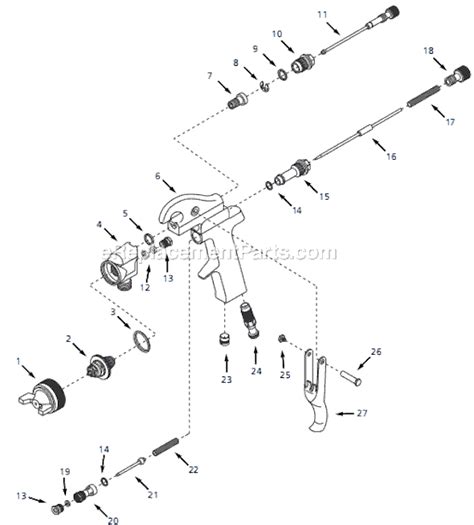 Hvlp Spray Gun Parts Diagram Wiring Diagram Pictures