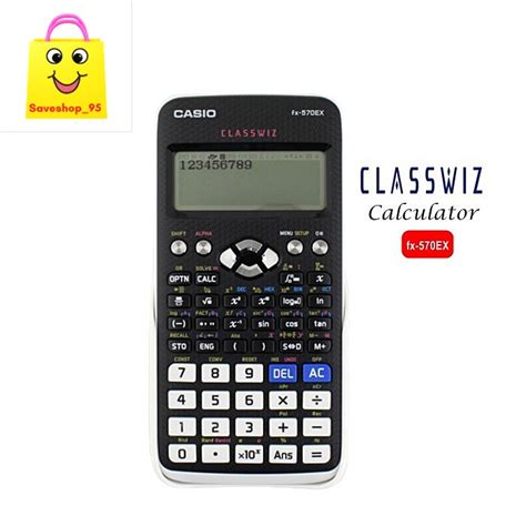 Casio Scientific Classwiz Calculator Fx 570ex 552 Functions Oem Shopee Malaysia