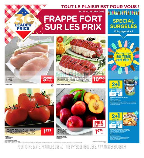 Anti Crise Fr Catalogue Leader Price Du Au Juin Frappe