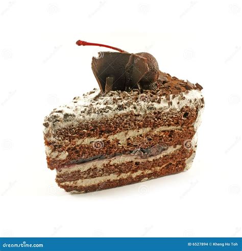 Black Forest Cake Slice Stock Images - Image: 6527894