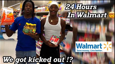 Extreme 24 Hours In Walmart Challengecan We Make It Youtube