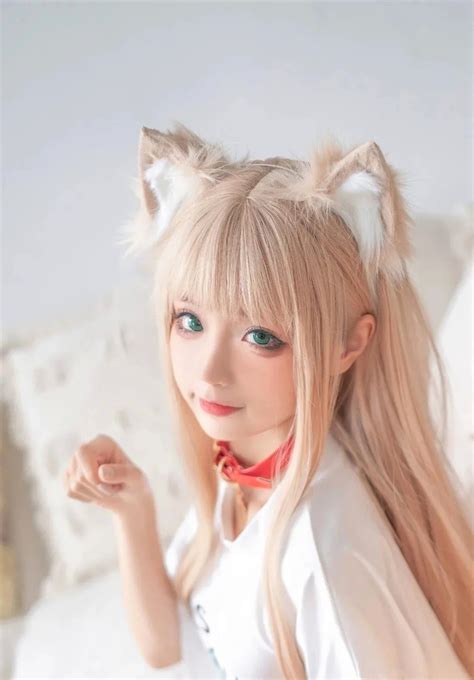 Cat Girl Chun Momo Women Cosplay Asian Kinako X