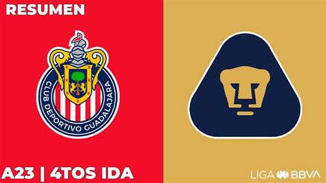 Resumen Y Goles Chivas Vs Pumas Liga BBVA MX Apertura 2023