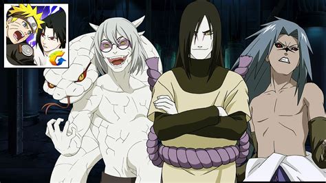 Naruto Online Mobile Orochimaru Kabuto Sage Mode Sasuke Curse Mark