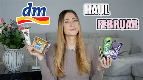 DM Haul Februar 2024 I Food Haushalt Beauty Neuheiten I Stefanie