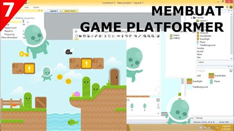 Tutorial Construct 2 Game Platformer Complete 7 Membuat Musuh YouTube