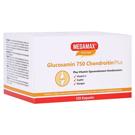 Glucosamin Chondroitin Plus Megamax Kapseln St Ck Medpex