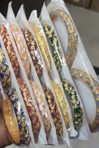 Wedding Wear Kundan Meenakari Bangles At Rs Pair In Mumbai Id