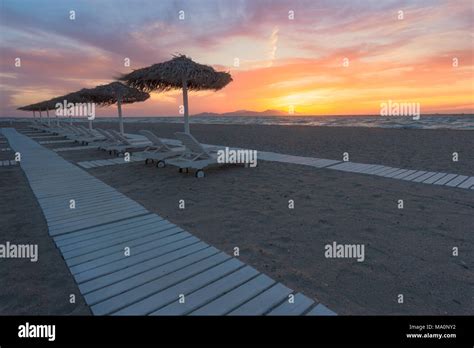 Sunset on lambi beach Stock Photo - Alamy