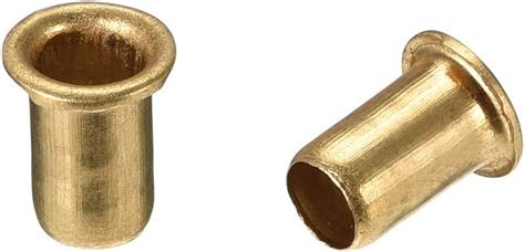 Amazon Uxcell Hollow Rivet 5mm X 8mm Through Hole Copper Hollow