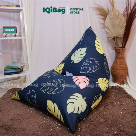 Jual Bean Bag Termurah Triangle Sofabed Dewasa Large Termasuk Isi Siap