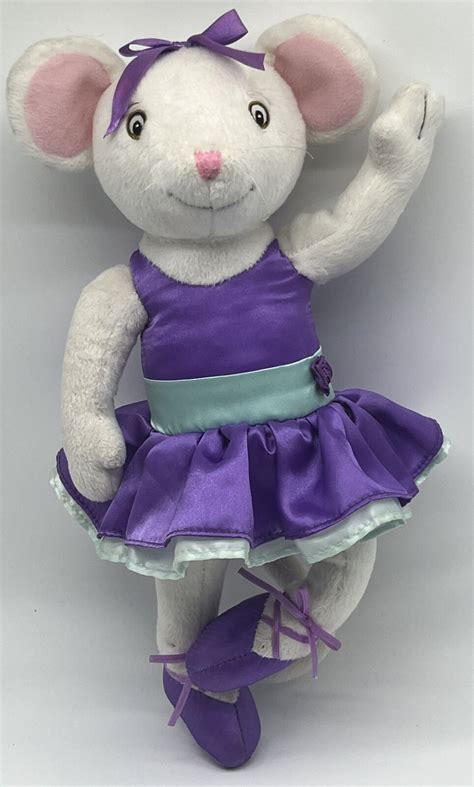 Angelina Ballerina Poseable Plush Mouse Sababa Toys Stuffed Animal 2005