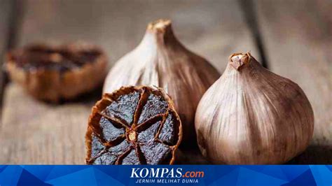 manfaat black garlic bawang putih hitam  populer  korea