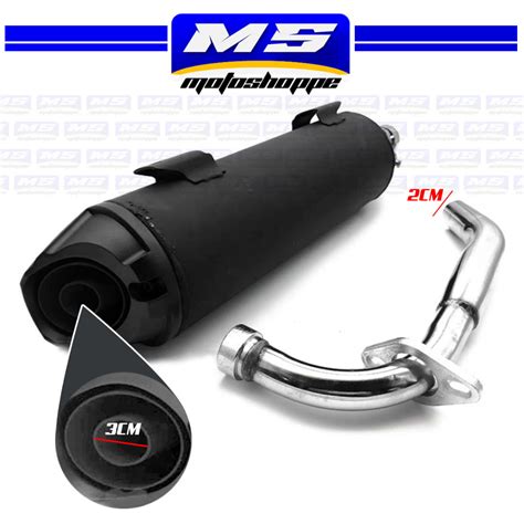 Racing Hero Pipes Muffler V For Mio Sporty Mio Soul Motoshoppe