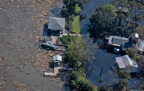 Aerial Photos Of Hurricane Idas Aftermath Show What Code Red For The