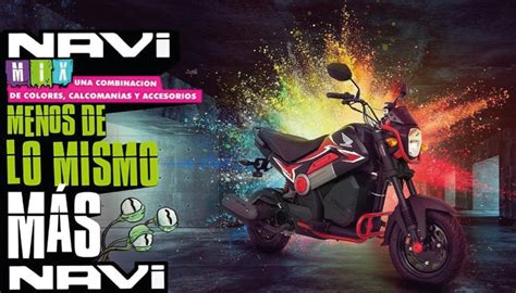 Navi Mix E Moto Hit Honda Motocicletas Honda Motos