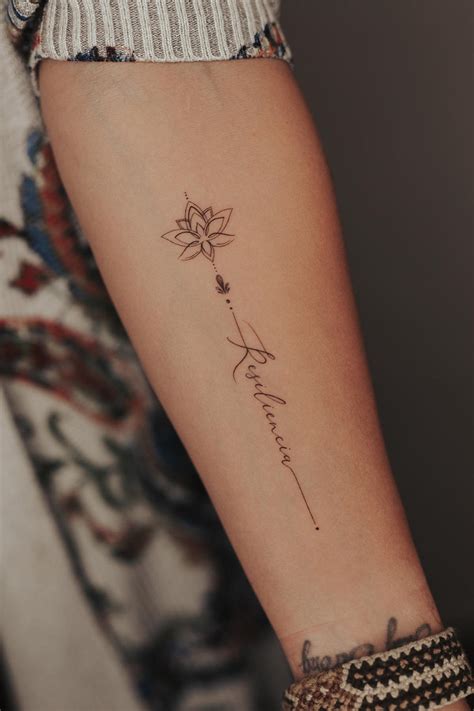 Meaningful Fine Line Tattoos For Minimalist Women